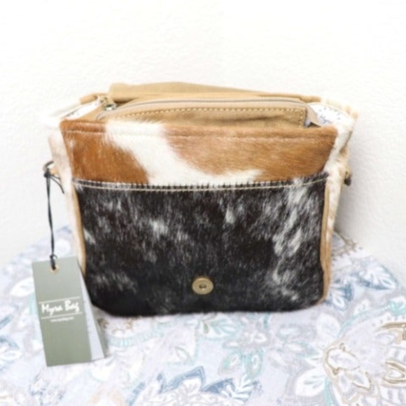 🆕 Myra Bag 5SIDE HAIRON Small Crossbody Bag - Picture 4 of 8